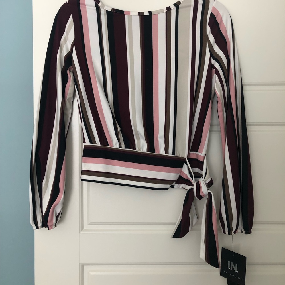 I.N. open back top